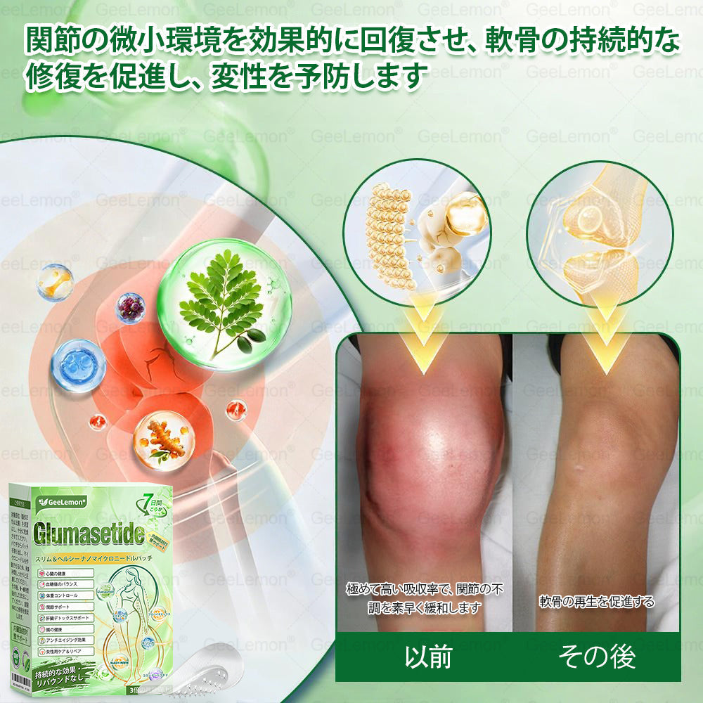 🎉 今だけ50%OFF｜GeeLemon® Moringa・Berberine × NAD+ 10-in-1 ナノマイクロニードルパッチ｜今だけの特別価格！